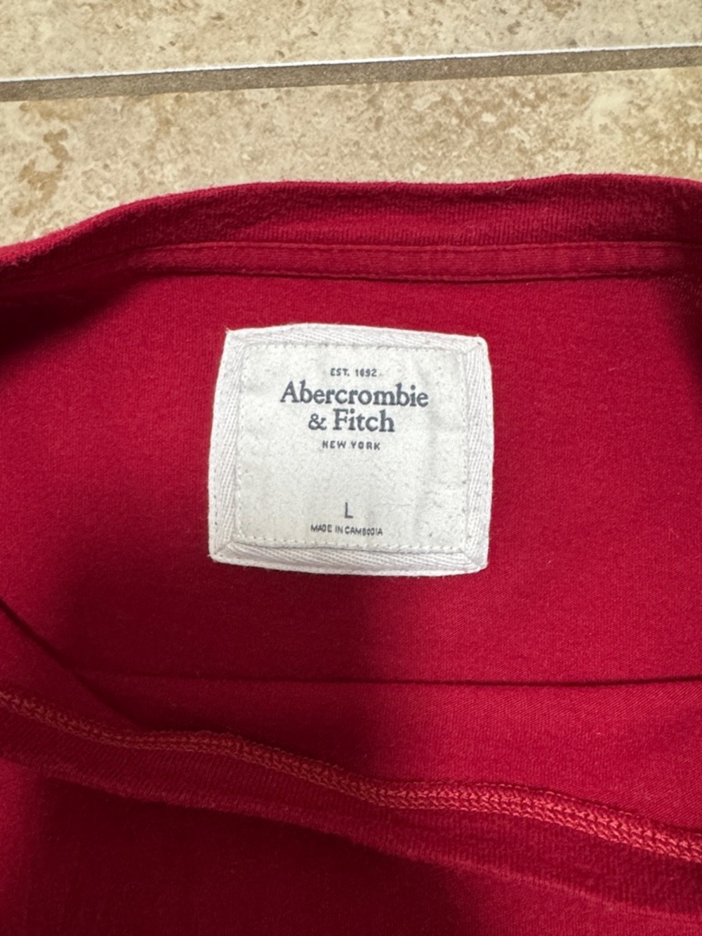 Abercrombie & Fitch Long Sleeve T-shirt - Large - Picture 2 of 5